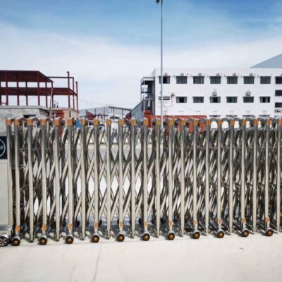 Cửa cổng xếp inox
