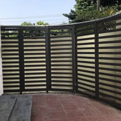 Cửa trượt cong tự động