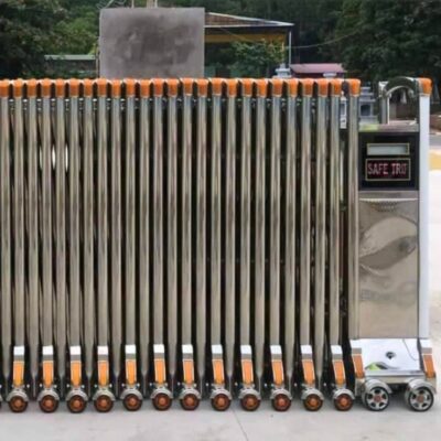 Cửa cổng xếp inox
