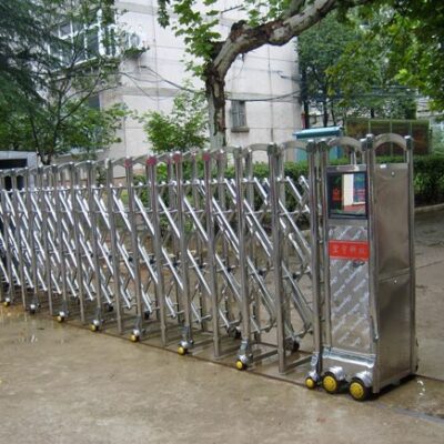 Cửa cổng xếp inox