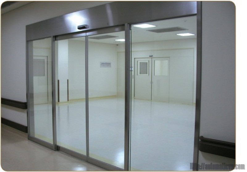Cửa kính trượt tự động Cửa kính trượt tự động